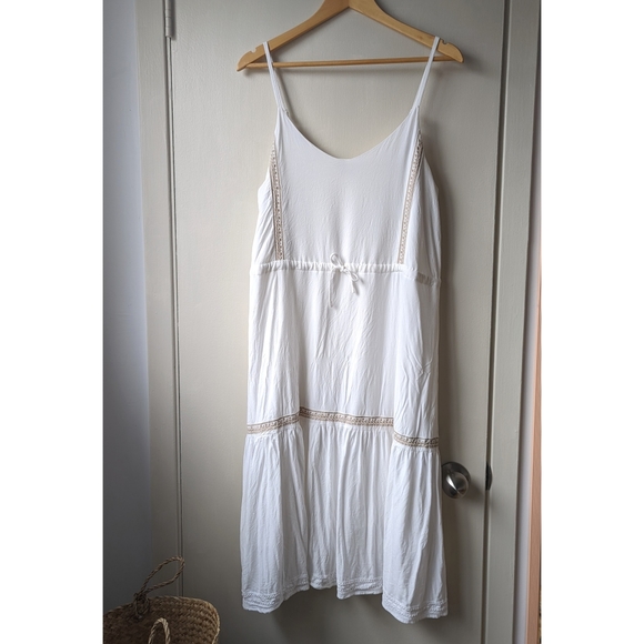 Frank & Oak Dresses & Skirts - Frank & Oak White Midi Summer Dress
